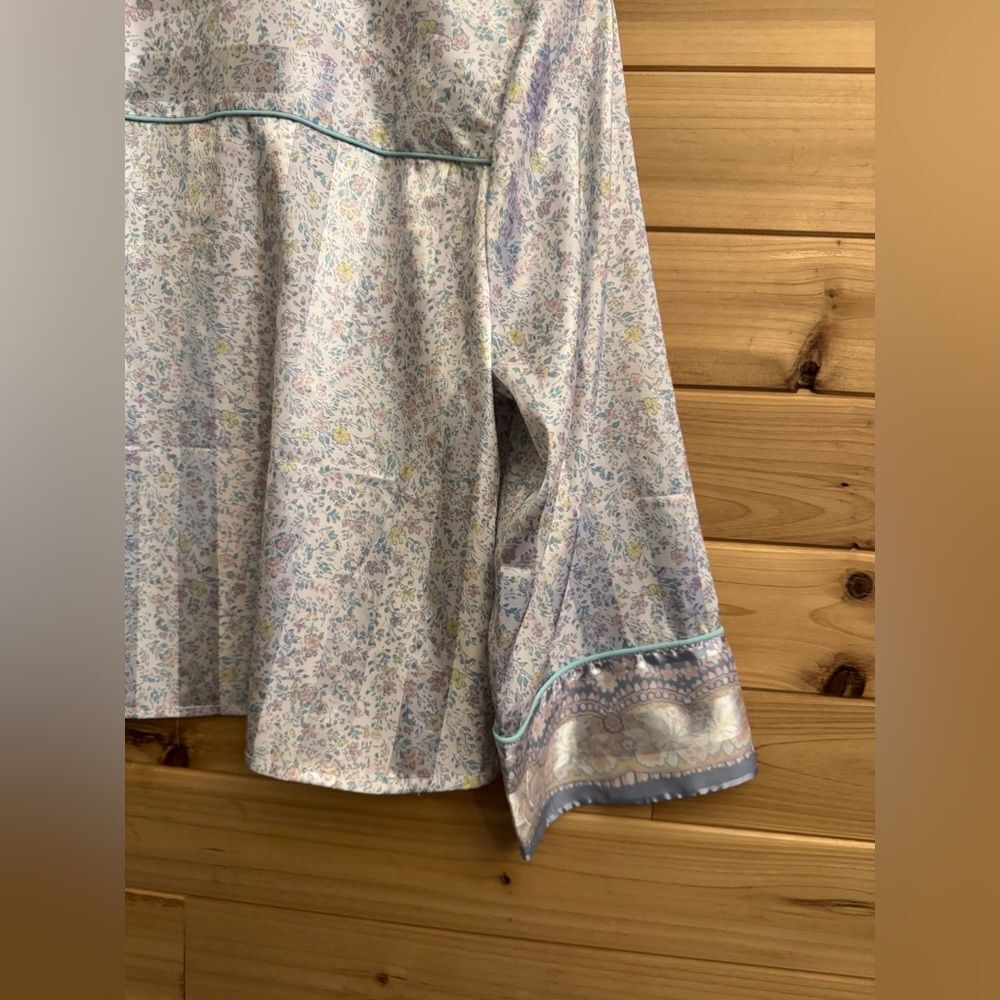NWT Intimately Free People Size Medium Sweet Talk PJ Top Sunfaded Combo - Picture 11 of 15